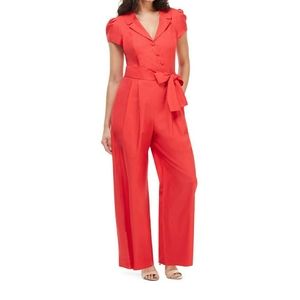 Gal Meets Glam Jumpsuit w/ Tie Belt